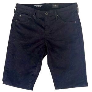 AG, Adriano Goldschmied Super Skinny Velvet Soft, Black, 28r